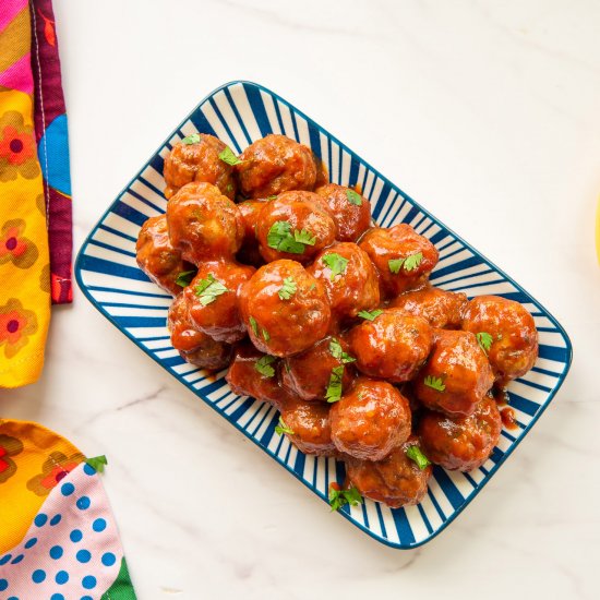 Party Meatballs in Guava Sauce