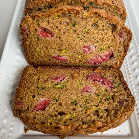 Zucchini Strawberry Bread