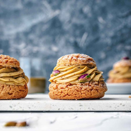 Pistachio Paris-Brest