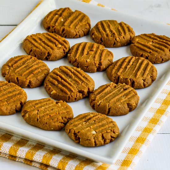 Sugar-Free Peanut Butter Cookies