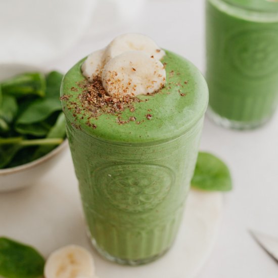 Banana Spinach Smoothie