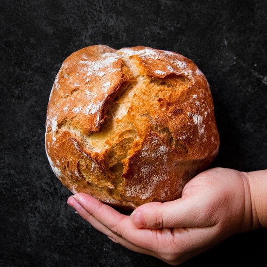 Small Batch Crusty Bread