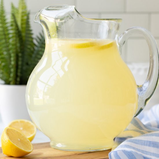 homemade lemonade