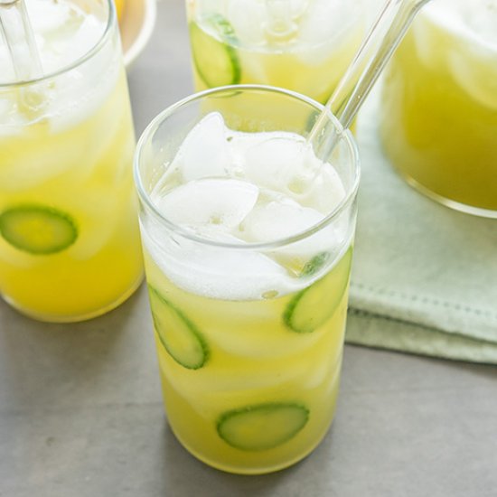 Cucumber Mint Lemonade