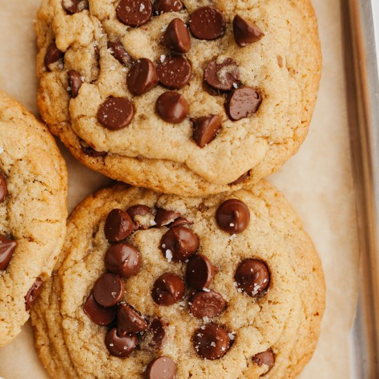 Small Batch Chocolate Chip Cookies