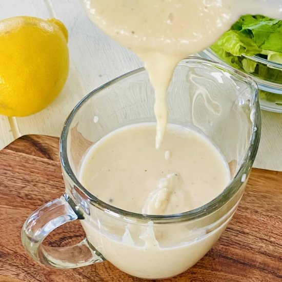 Caesar Dressing without Anchovies