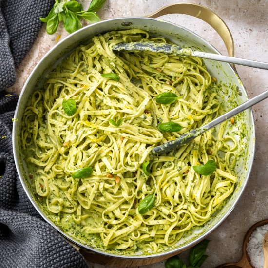 Creamy Pesto Pasta