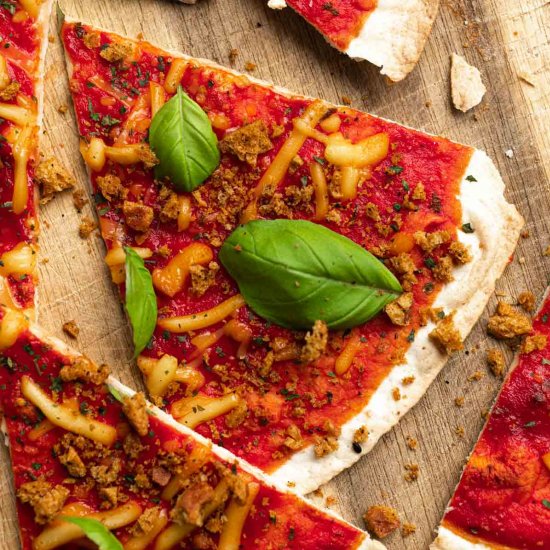 Easy Low-Carb Tortilla Pizza