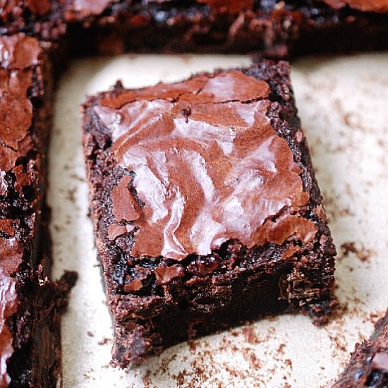 Cocoa fudge brownies