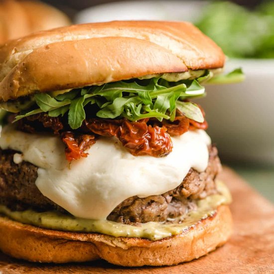 Mozzarella Burgers