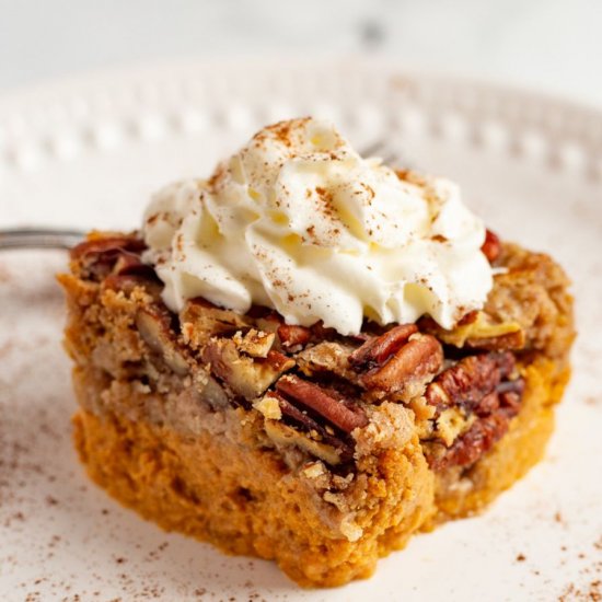 Pumpkin Pecan Dump Cake