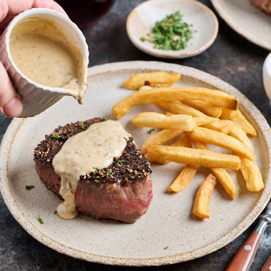 Steak Au Poivre