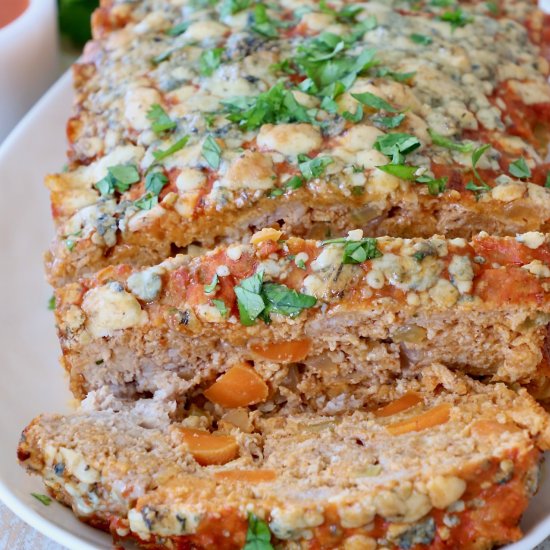 Buffalo Chicken Meatloaf