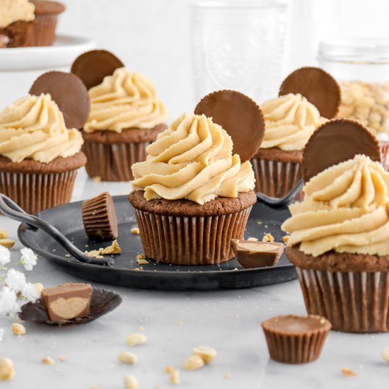 Peanut Butter Cup Cupcakes