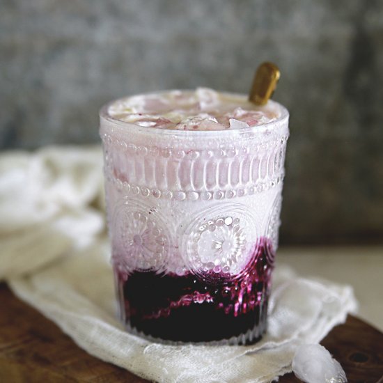 Black Raspberry Italian Cream Soda