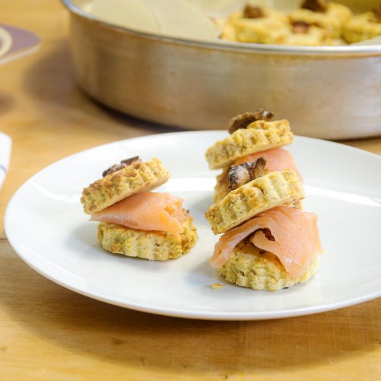 Mini Walnut Scones