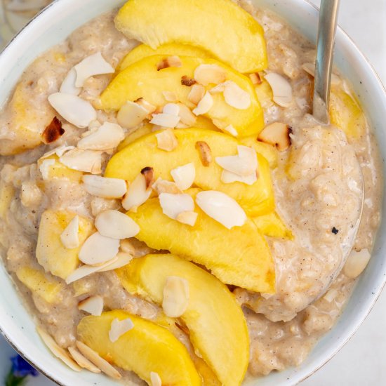 Peach Oatmeal