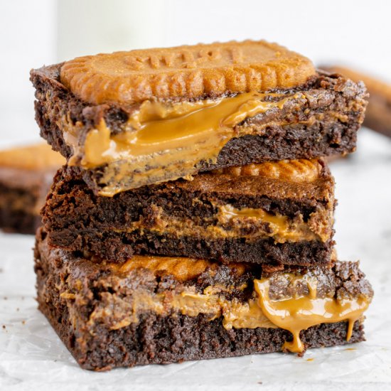 Biscoff Brownies