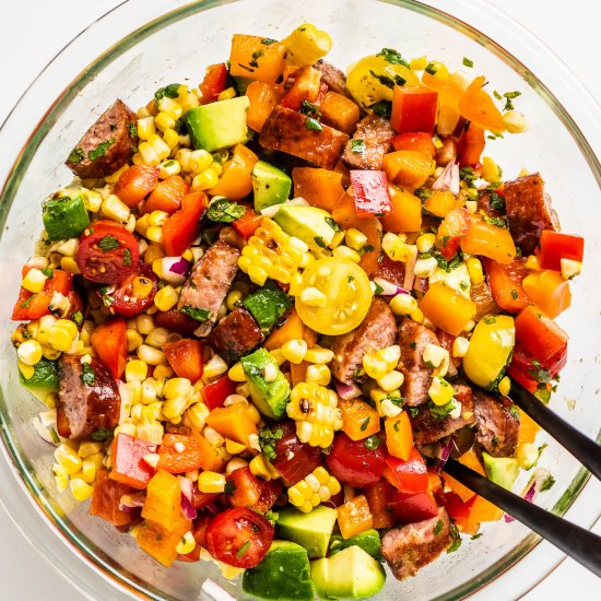 Grilled Corn Salad