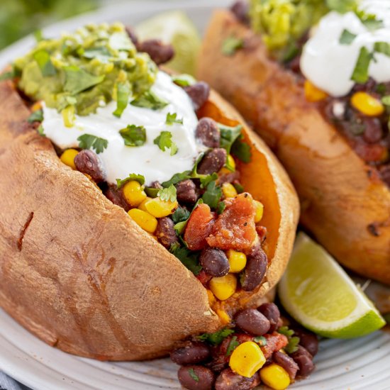 Stuffed Sweet Potatoes