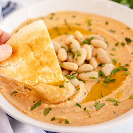 White Bean Hummus Dip