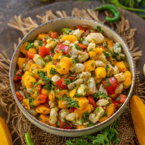 Mango Shrimp Ceviche