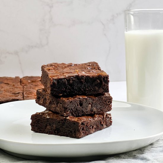 Brown butter brownies