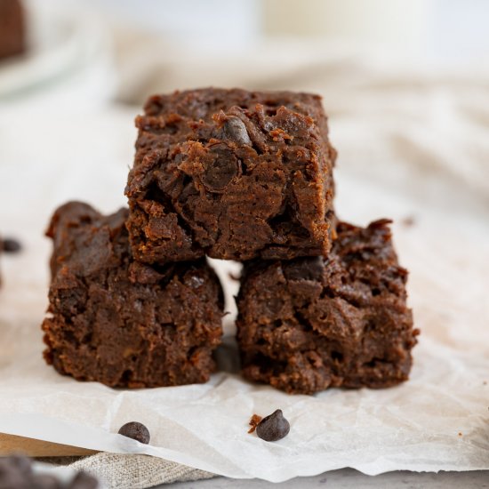 4-Ingredient Sweet Potato Brownies