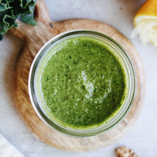 Walnut Kale Pesto