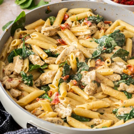 Creamy Chicken Penne Pasta