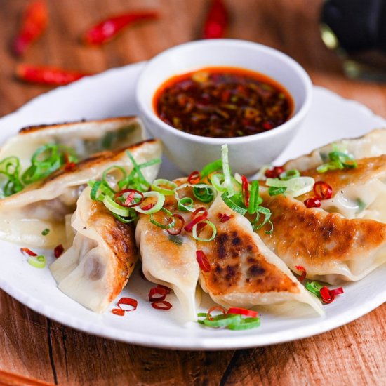 Spicy Beef Gyoza