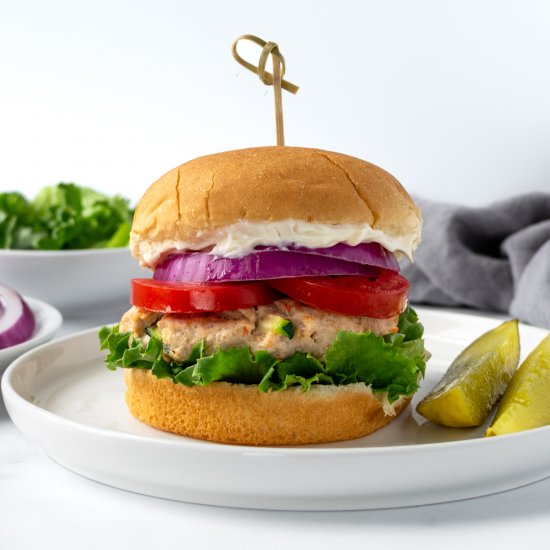 Turkey Veggie Burgers