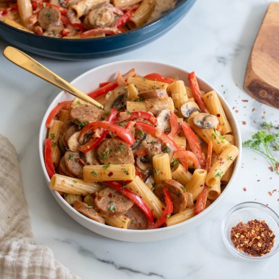 Spicy Sausage Pasta