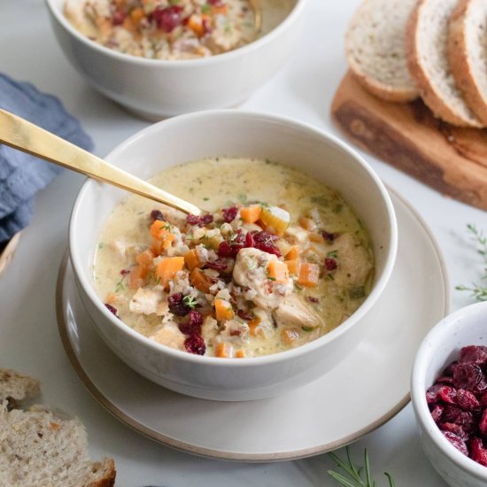 Creamy Wild Rice Soup