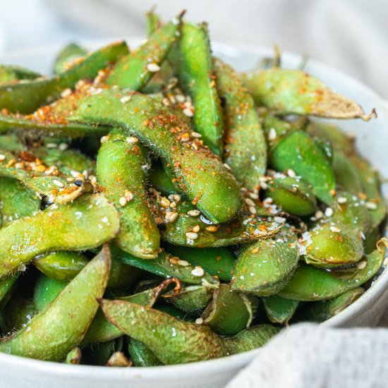 Air Fryer Edamame