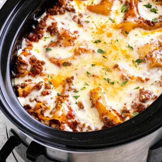 Crockpot Lasagna