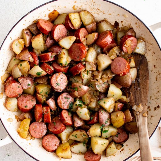 Kielbasa and Potatoes