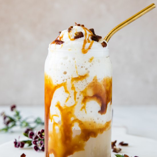 Caramel Ribbon Crunch Frappuccino