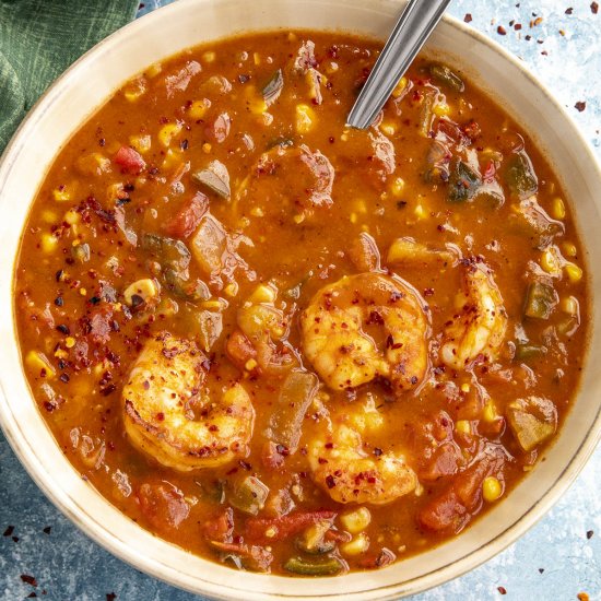 Creole Tomato and Shrimp Stew