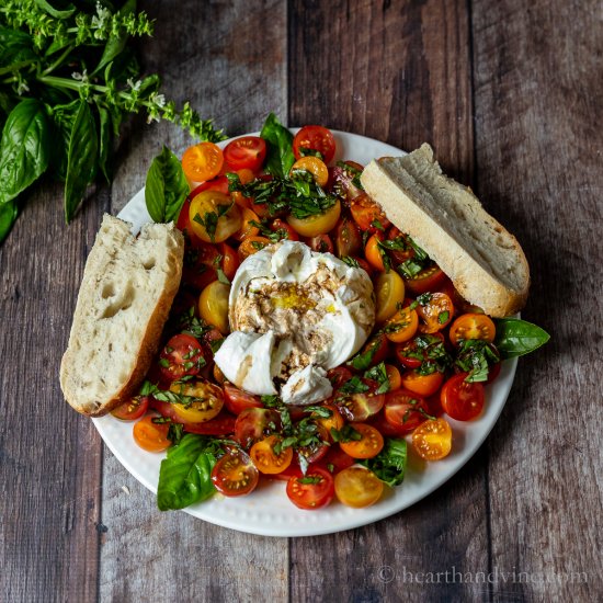 Burrata Caprese Salad