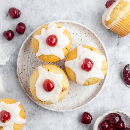 Bakewell Muffins