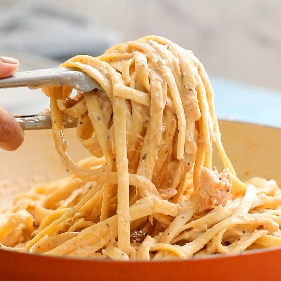 Creamy Salmon Pasta