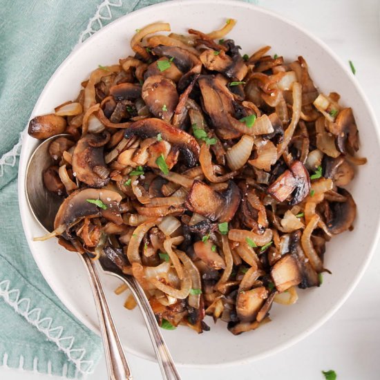 Caramelized Mushrooms and Onions