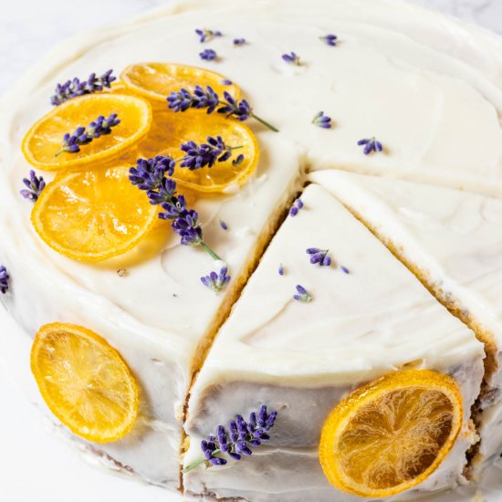 Lemon Lavender Cake