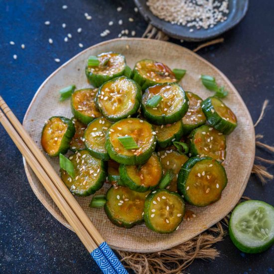 Gochujang Cucumber Salad