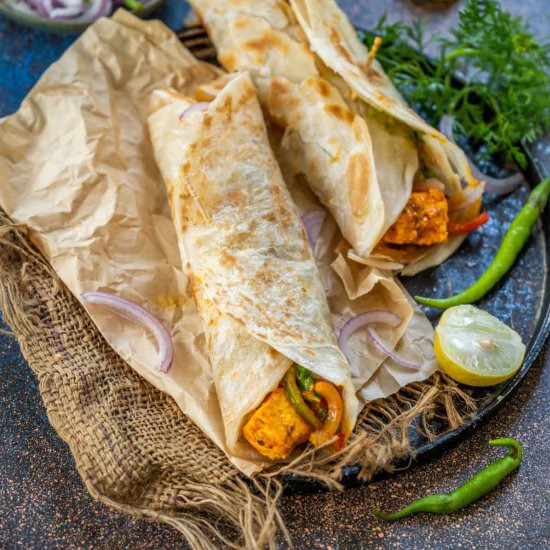 Paneer Kathi Roll