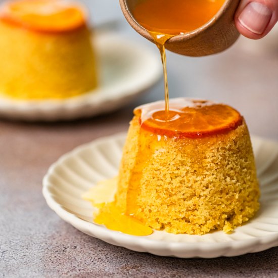 Air Fryer Clementine Puddings