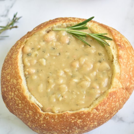 Vegan White Bean Soup