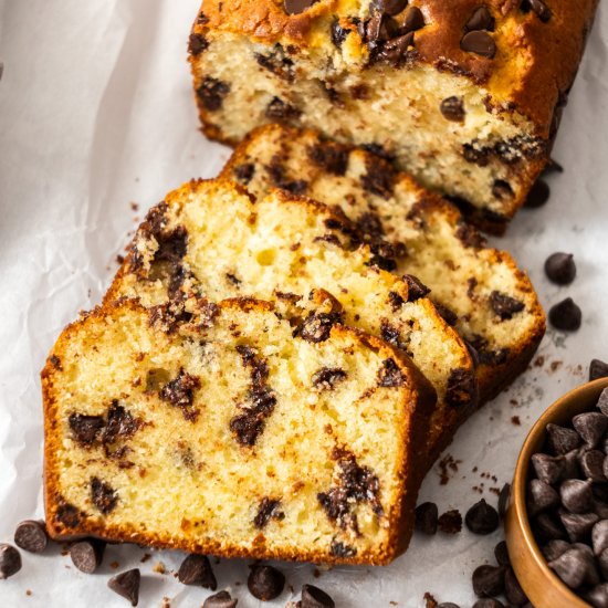 Chocolate Chip Loaf Cake