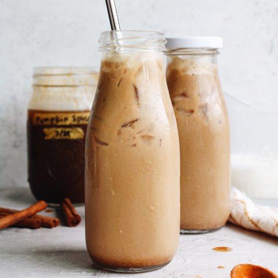 Pumpkin Spice Iced Coffee